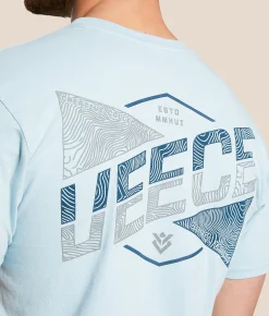 Veece Excelsior T-Shirt Crystal Blue Discount