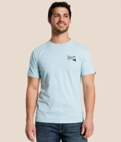 Veece Excelsior T-Shirt Crystal Blue Discount