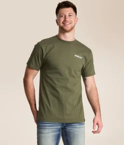 Tops|Graphic T-Shirts | Hurley Excursion T-Shirt Surplus Green
