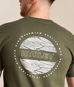 Tops|Graphic T-Shirts | Hurley Excursion T-Shirt Surplus Green