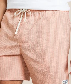 Bottoms|Shorts | RVCA Exotica Seersucker Short Light Khaki