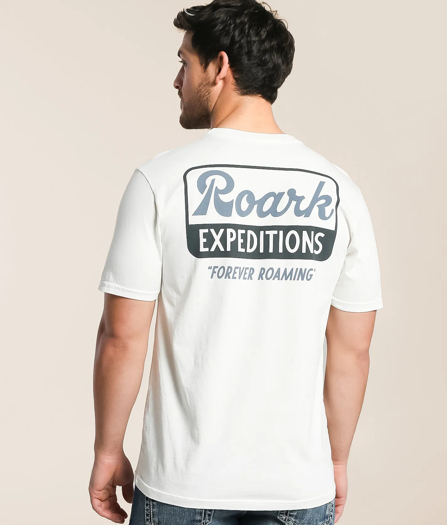 Graphic T-Shirts | Roark Expeditions Forever T-Shirt Off White