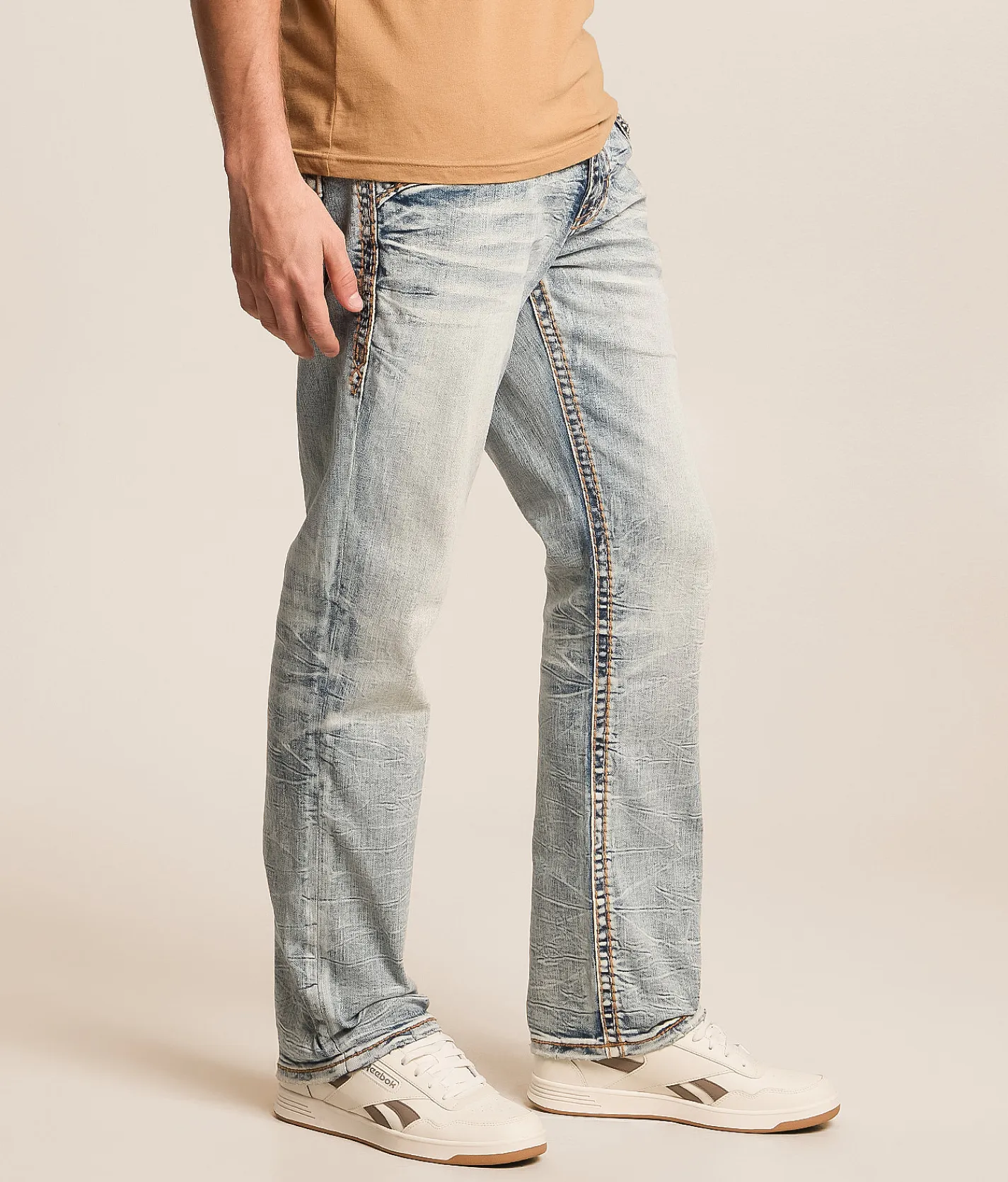 Rock Revival Eydan Straight Stretch Jean Eydan J203 Clearance