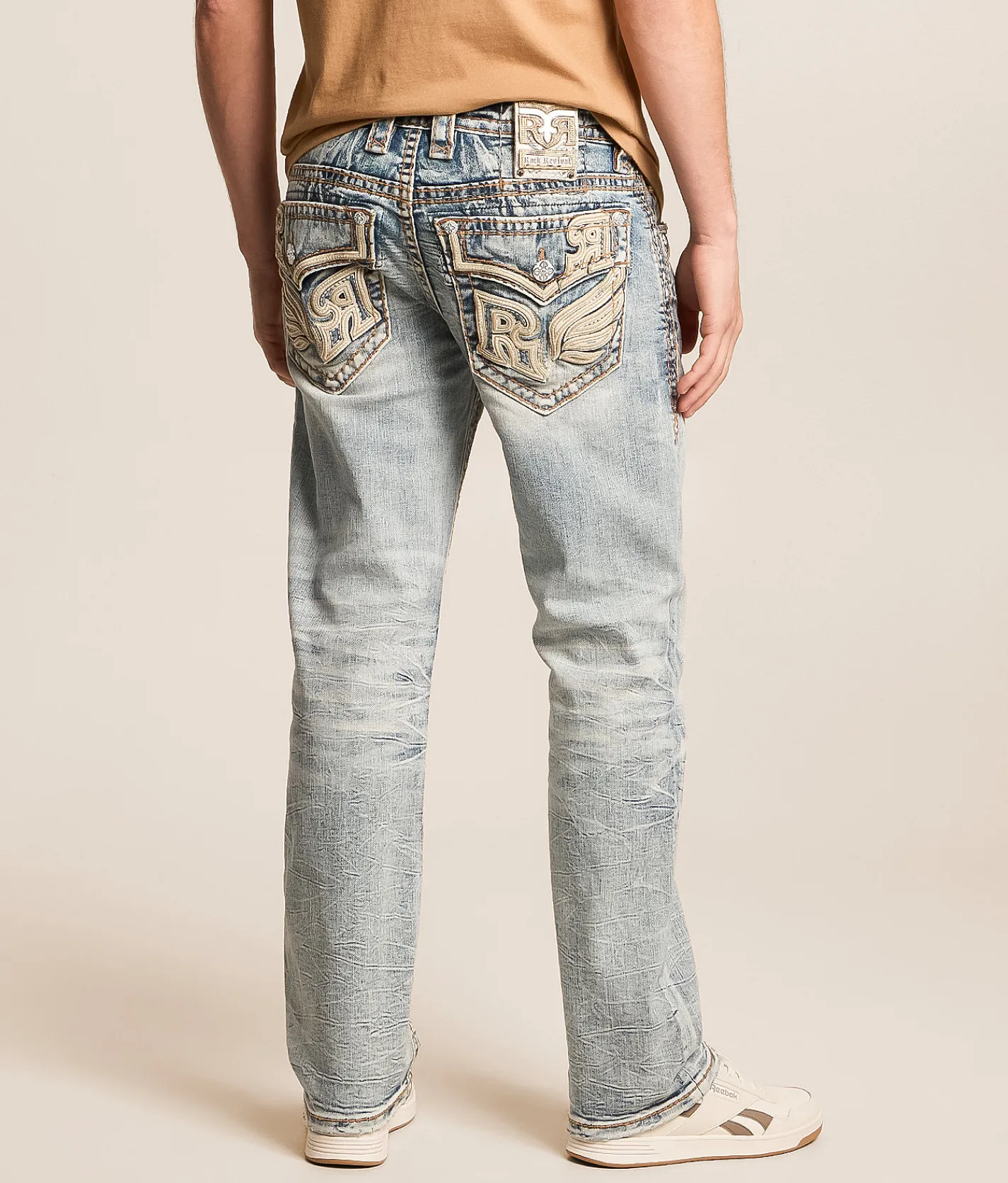 Rock Revival Eydan Straight Stretch Jean Eydan J203 Clearance
