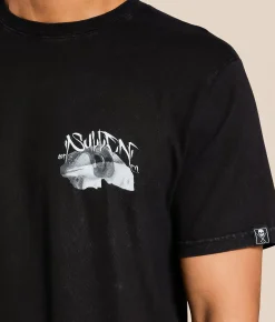 Sullen Fabio Guerreiro T-Shirt Black Mineral Wash Sale