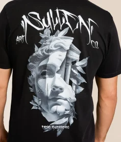 Sullen Fabio Guerreiro T-Shirt Black Mineral Wash Sale