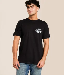 Sullen Fabio Guerreiro T-Shirt Black Mineral Wash Sale