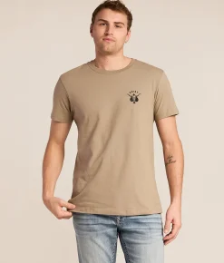 Ariat Face Card Skull T-Shirt Brindle Best