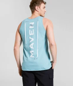 Tops | Maven Co-op Fading In Tank Top Aquifer