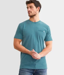 Maven Co-op Fading In T-Shirt Dusty Blue Outlet