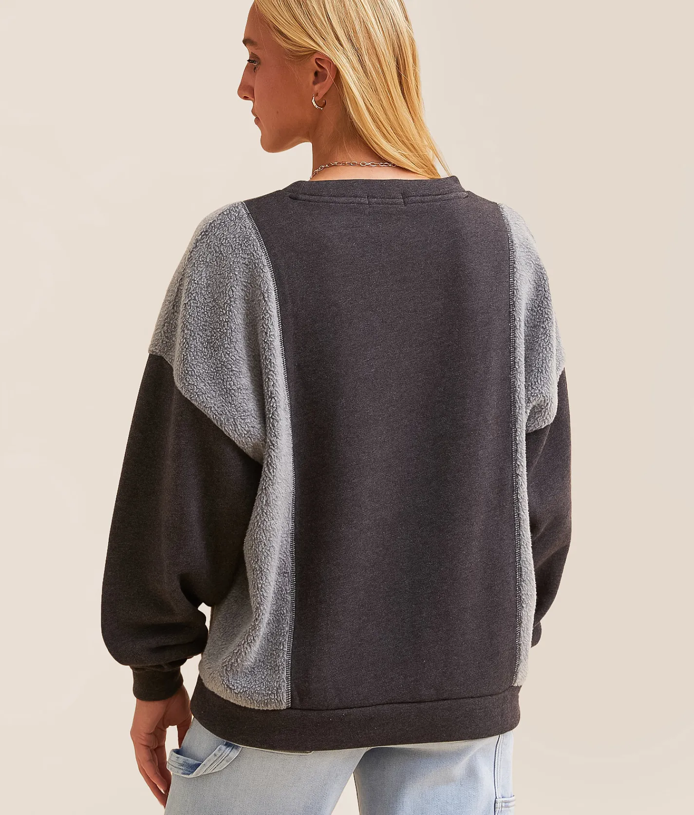 Tops | Modish Rebel Fairbanks Academy Pullover Charcoal
