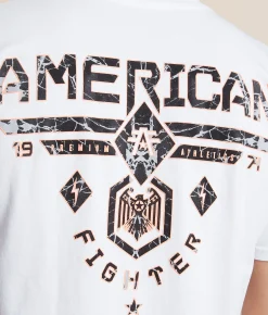 Tops|Graphic T-Shirts | American Fighter Fairbanks T-Shirt White