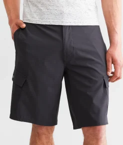Bottoms|Shorts | BKE Fairfield Hybrid Cargo Stretch Walkshort Granite