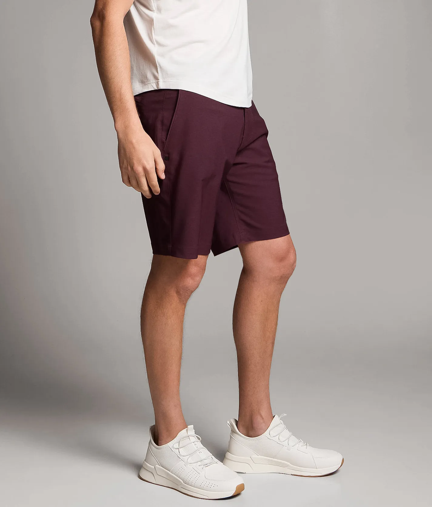 Bottoms|Shorts | Maven Co-op Fairway II Performance Stretch Short Raisin