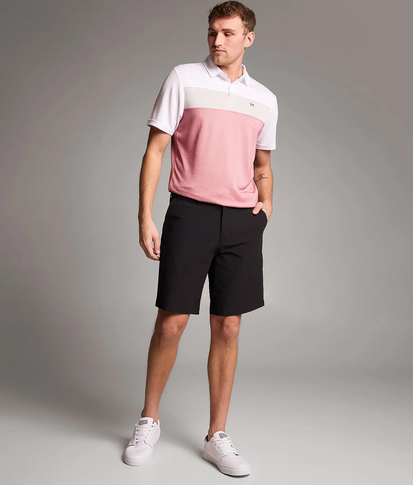 Bottoms|Shorts | Maven Co-op Fairway Performance Short Vetiver