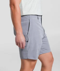 Bottoms|Shorts | Maven Co-op Fairway Performance Stretch Short Quicksilver Black