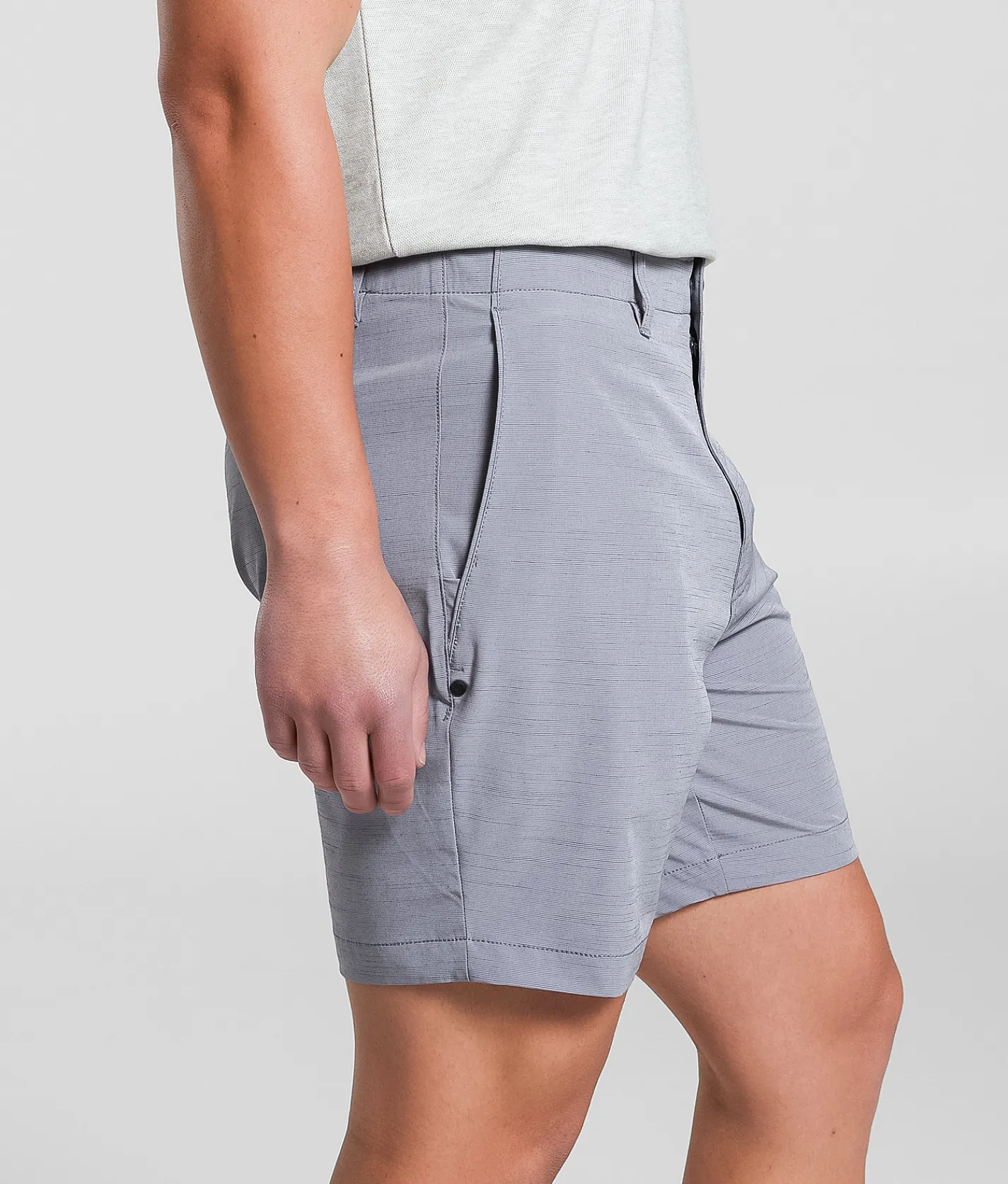 Bottoms|Shorts | Maven Co-op Fairway Performance Stretch Short Quicksilver Black