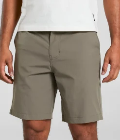 Bottoms|Activewear | Maven Co-op Fairway Performance Stretch Short Mushroom