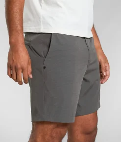 Bottoms|Activewear | Maven Co-op Fairway Performance Stretch Short Charcoal