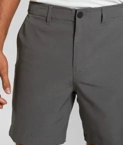 Bottoms|Activewear | Maven Co-op Fairway Performance Stretch Short Charcoal