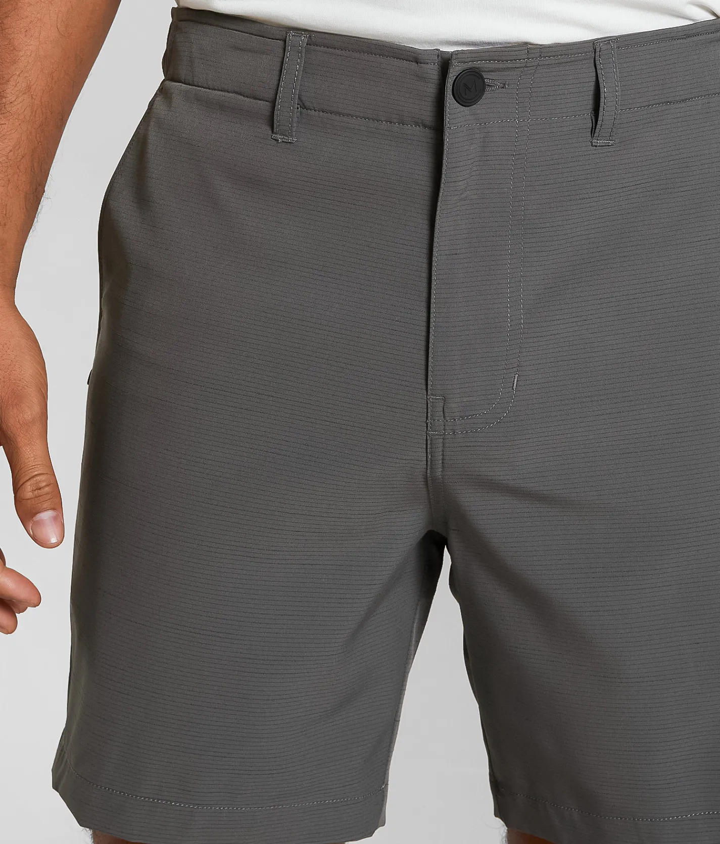 Bottoms|Activewear | Maven Co-op Fairway Performance Stretch Short Charcoal