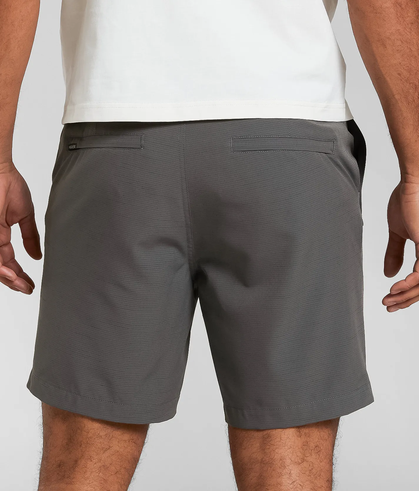 Bottoms|Activewear | Maven Co-op Fairway Performance Stretch Short Charcoal
