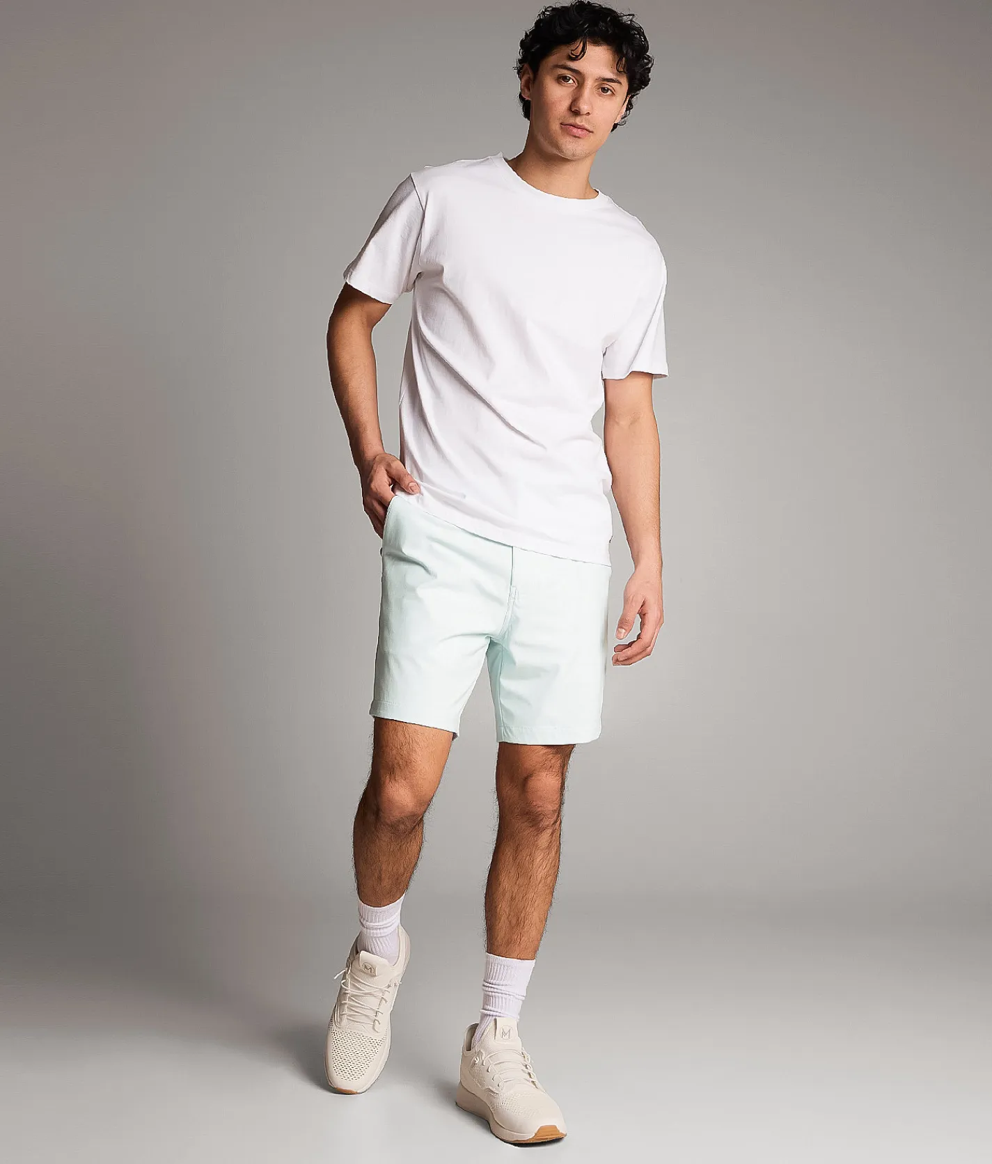 Bottoms|Shorts | Maven Co-op Fairway Performance Stretch Short Quiet Tide