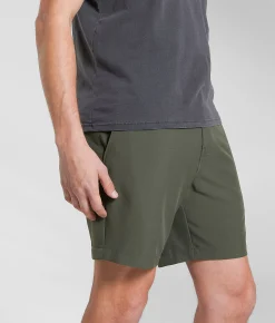 Bottoms|Shorts | Maven Co-op Fairway Performance Stretch Short Pine