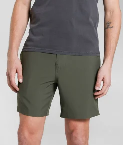 Bottoms|Shorts | Maven Co-op Fairway Performance Stretch Short Pine