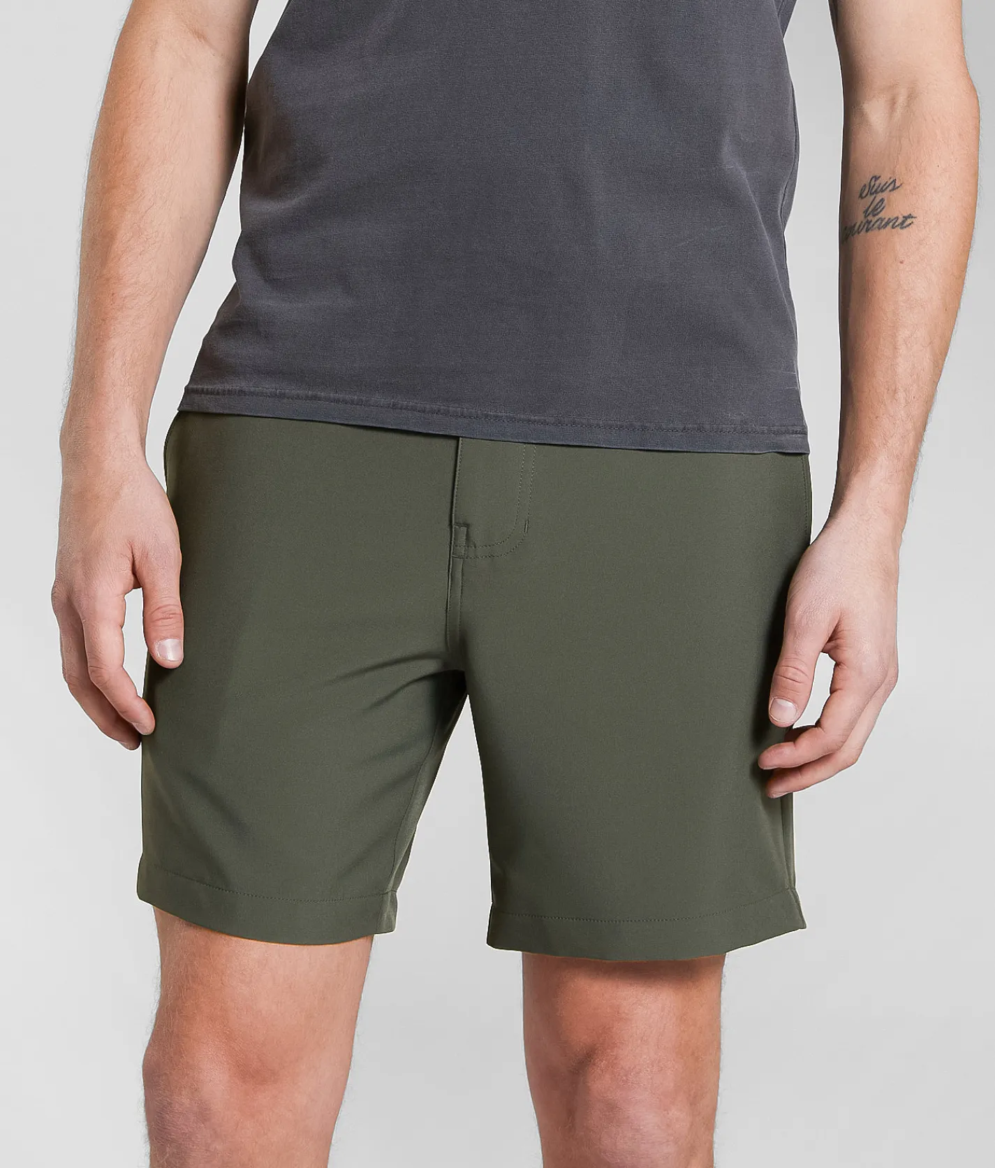 Bottoms|Shorts | Maven Co-op Fairway Performance Stretch Short Pine