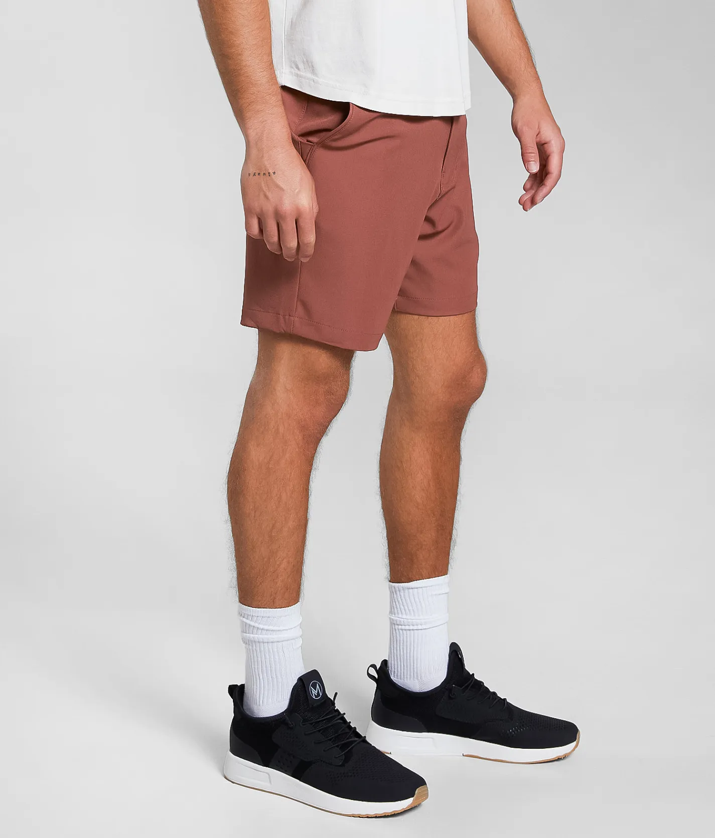Bottoms|Activewear | Maven Co-op Fairway Performance Stretch Short Maroon