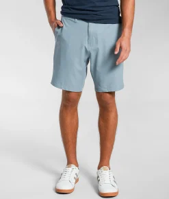 Maven Co-op Fairway Performance Stretch Short Blue Grass Clearance