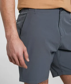 Bottoms|Activewear | Maven Co-op Fairway Performance Stretch Short Turbulence