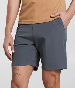 Bottoms|Activewear | Maven Co-op Fairway Performance Stretch Short Turbulence