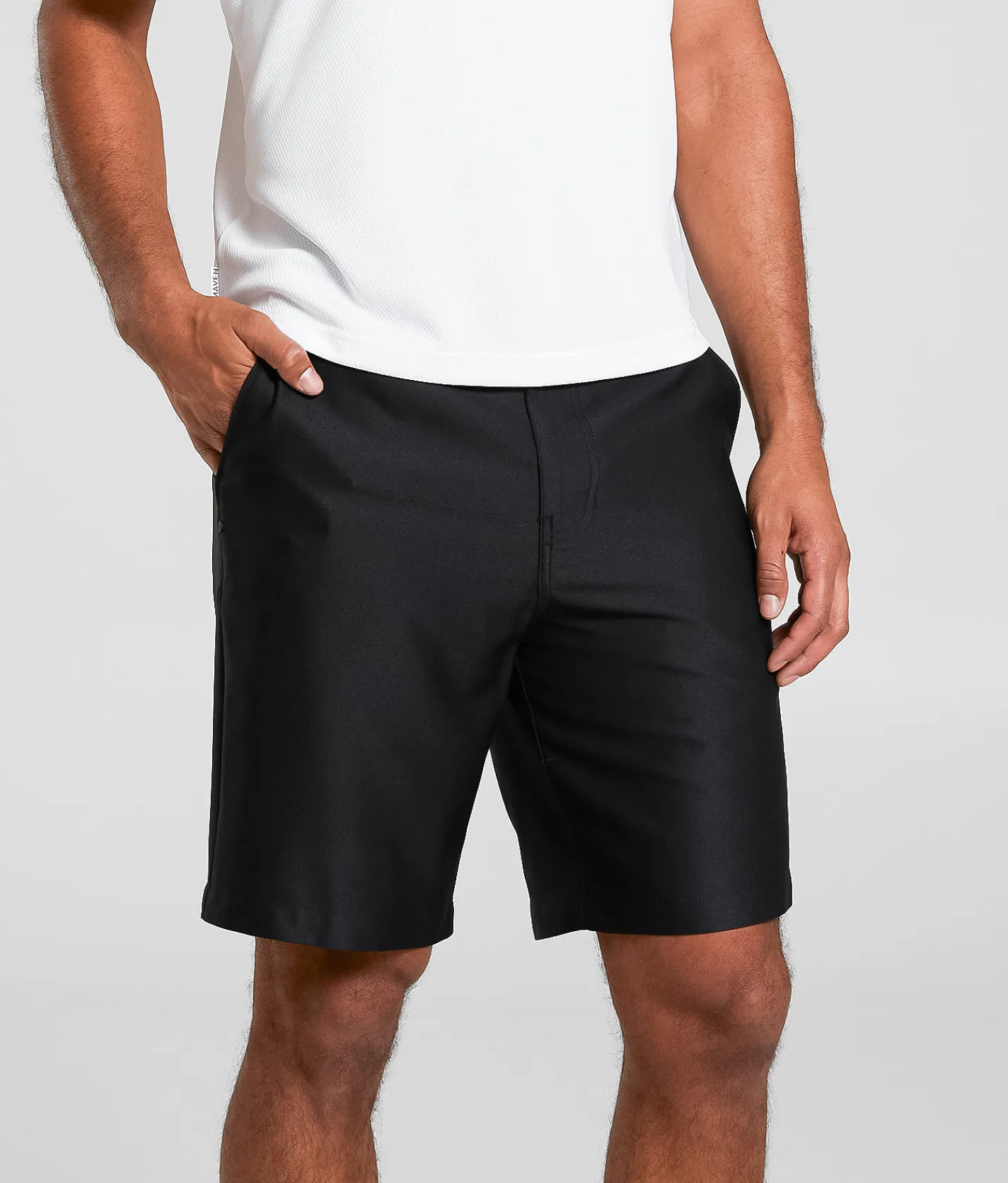 Shorts | Maven Co-op Fairway Performance Stretch Short Black