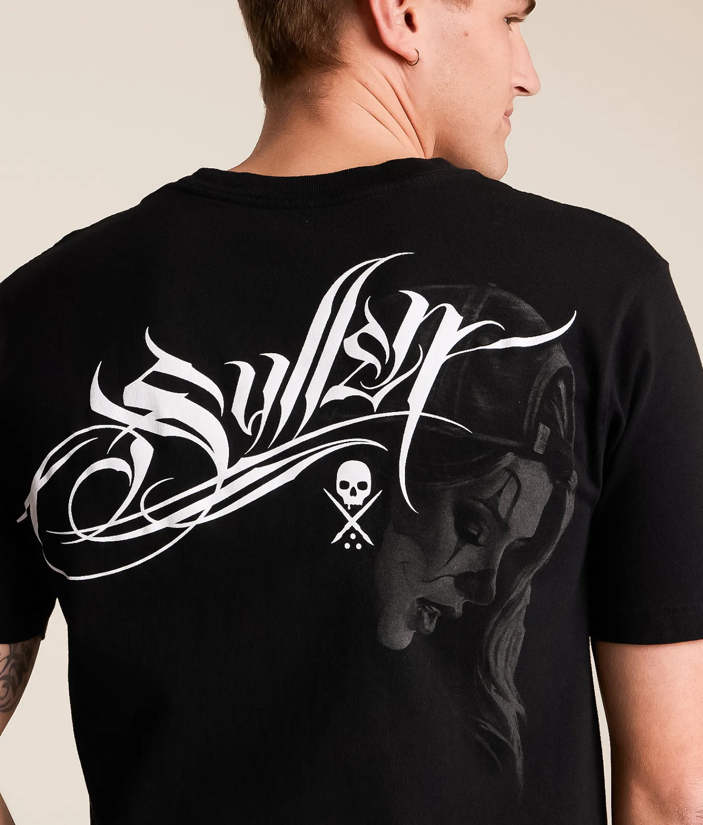 Sullen Fallen T-Shirt Jet Black Outlet