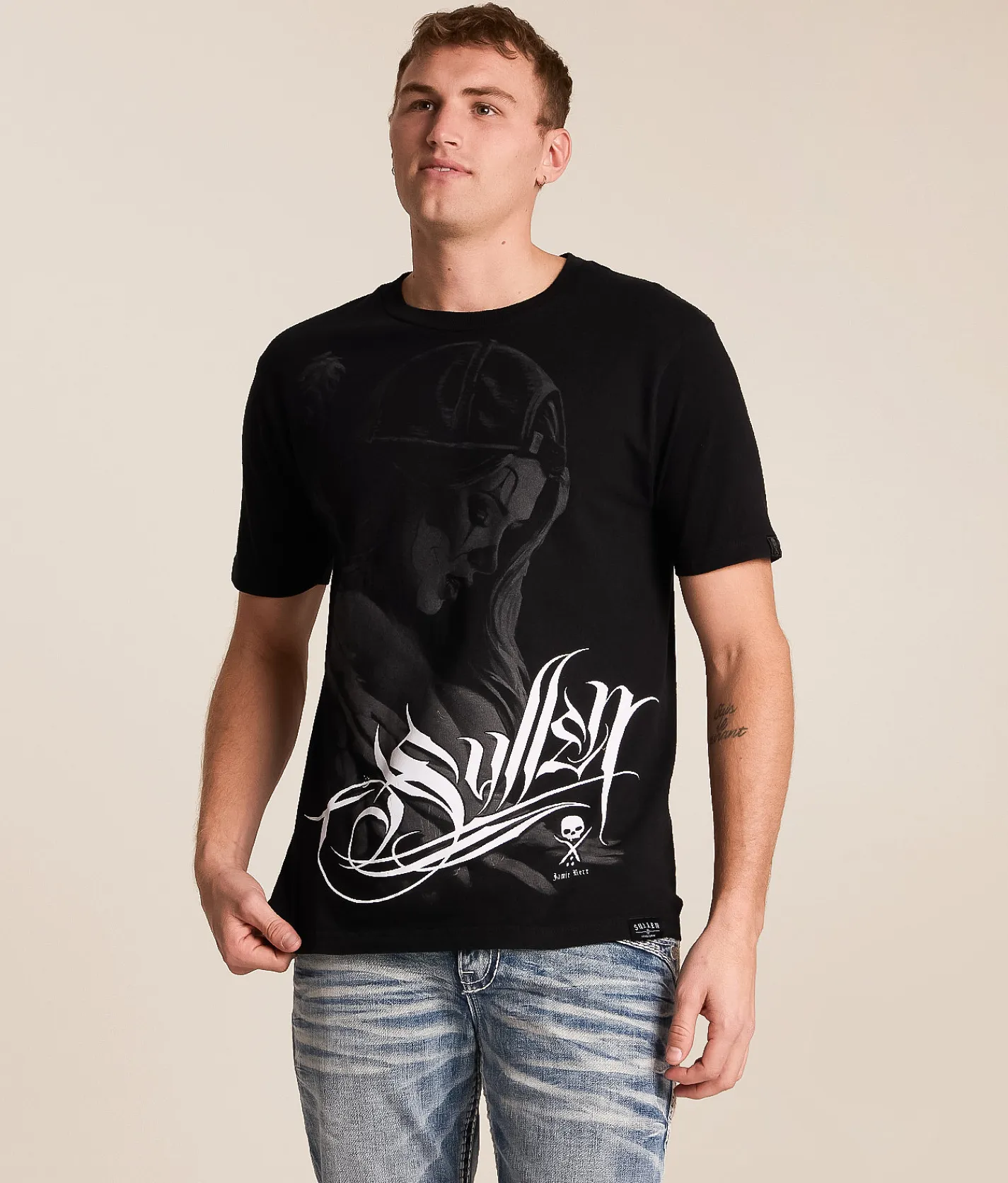 Sullen Fallen T-Shirt Jet Black Outlet