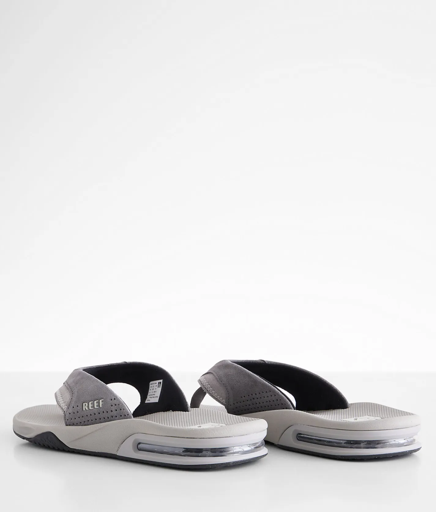 Reef Fanning Flip Grey Suede New