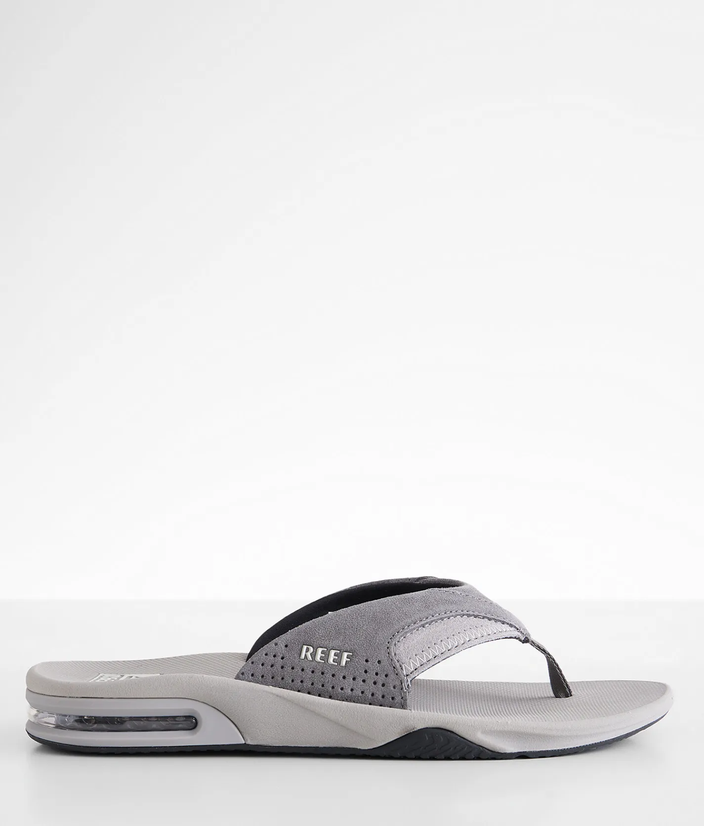 Reef Fanning Flip Grey Suede New