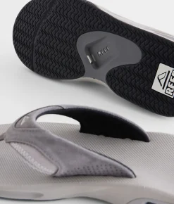 Reef Fanning Flip Grey Suede New