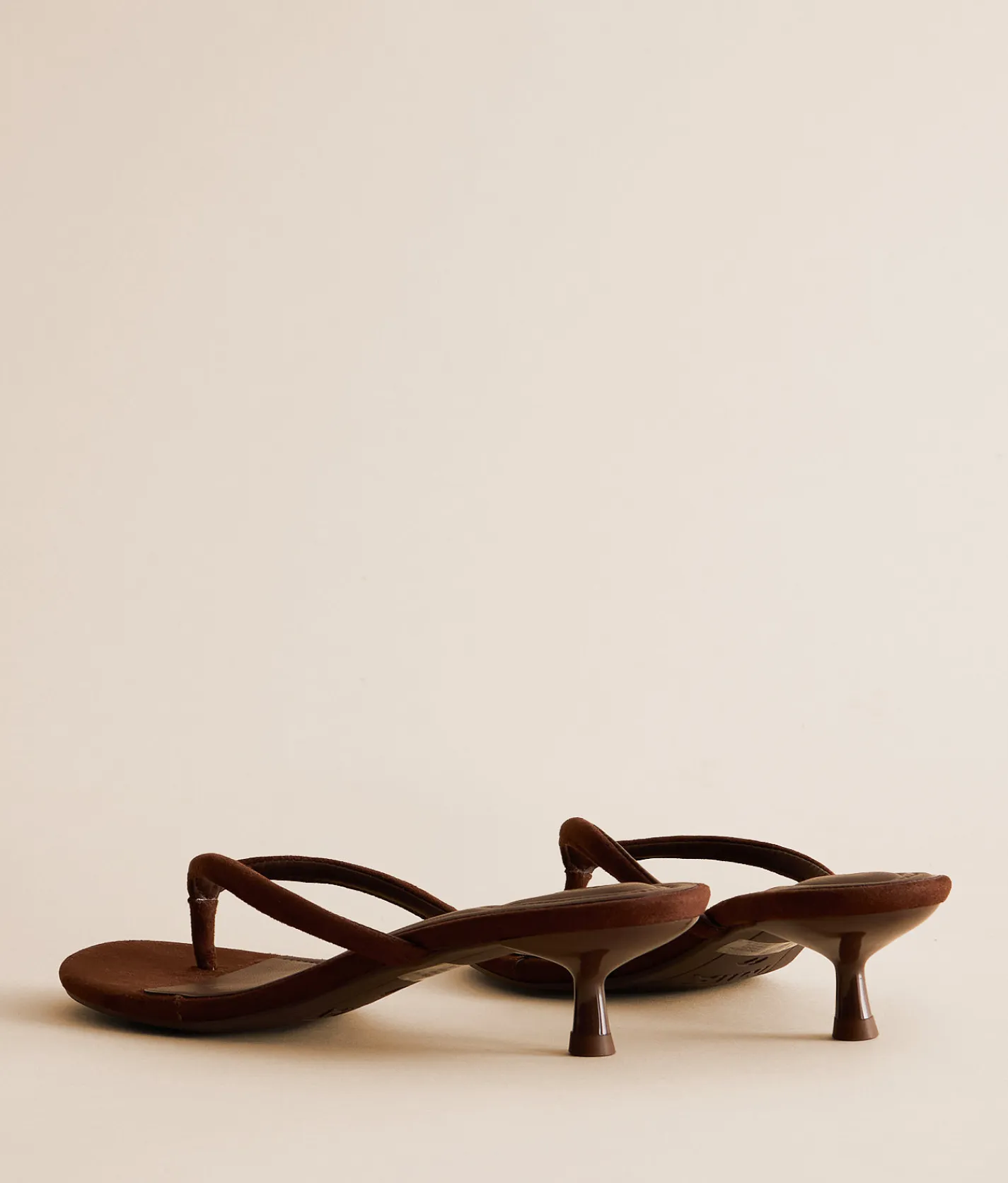 Mia Farren Kitten Heel Sandal Chocolate Sale