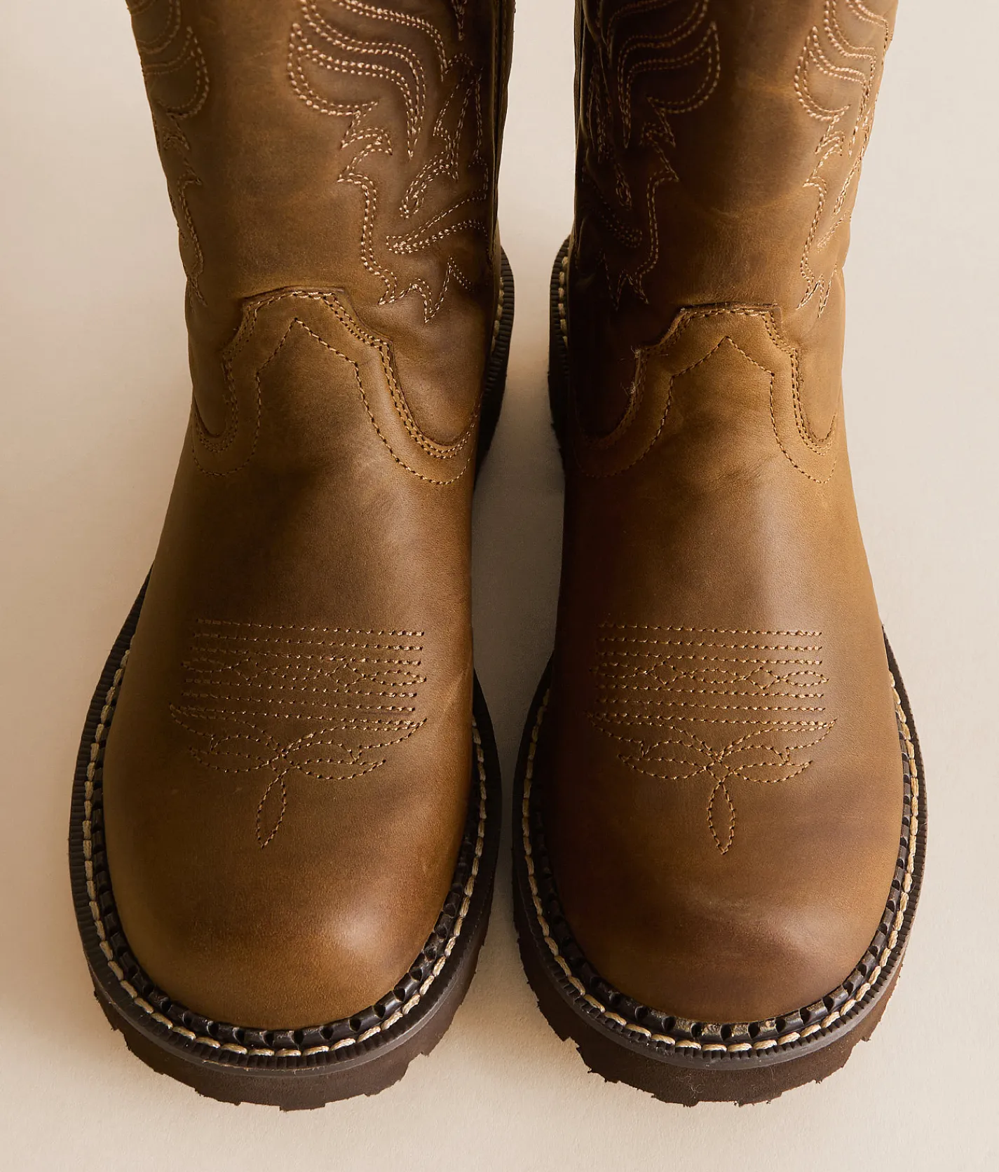Ariat Fatbaby Dawn Leather Western Boot Distressed Brown