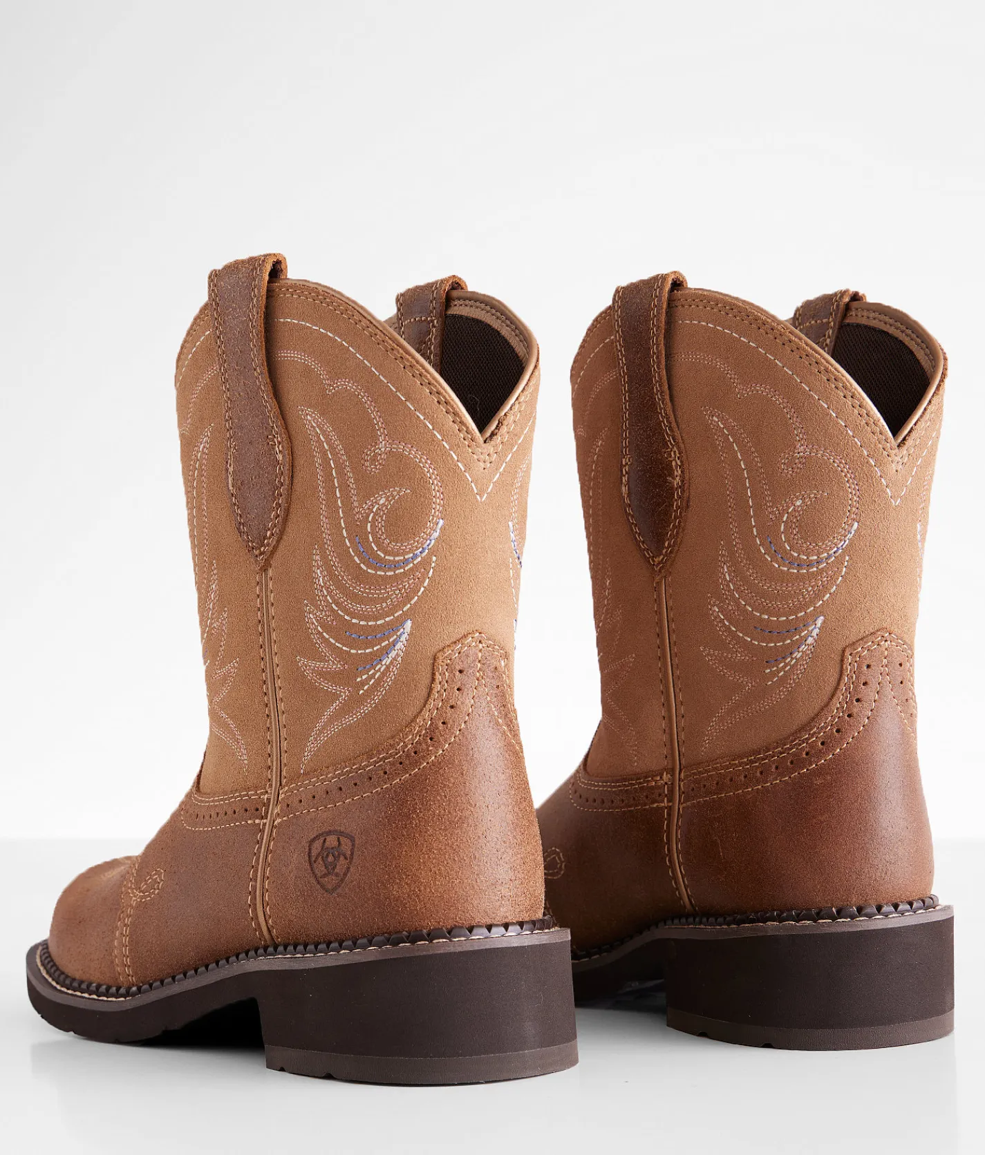 Ariat Fatbaby Heritage Dapper Leather Western Boot Wicker Walnut New