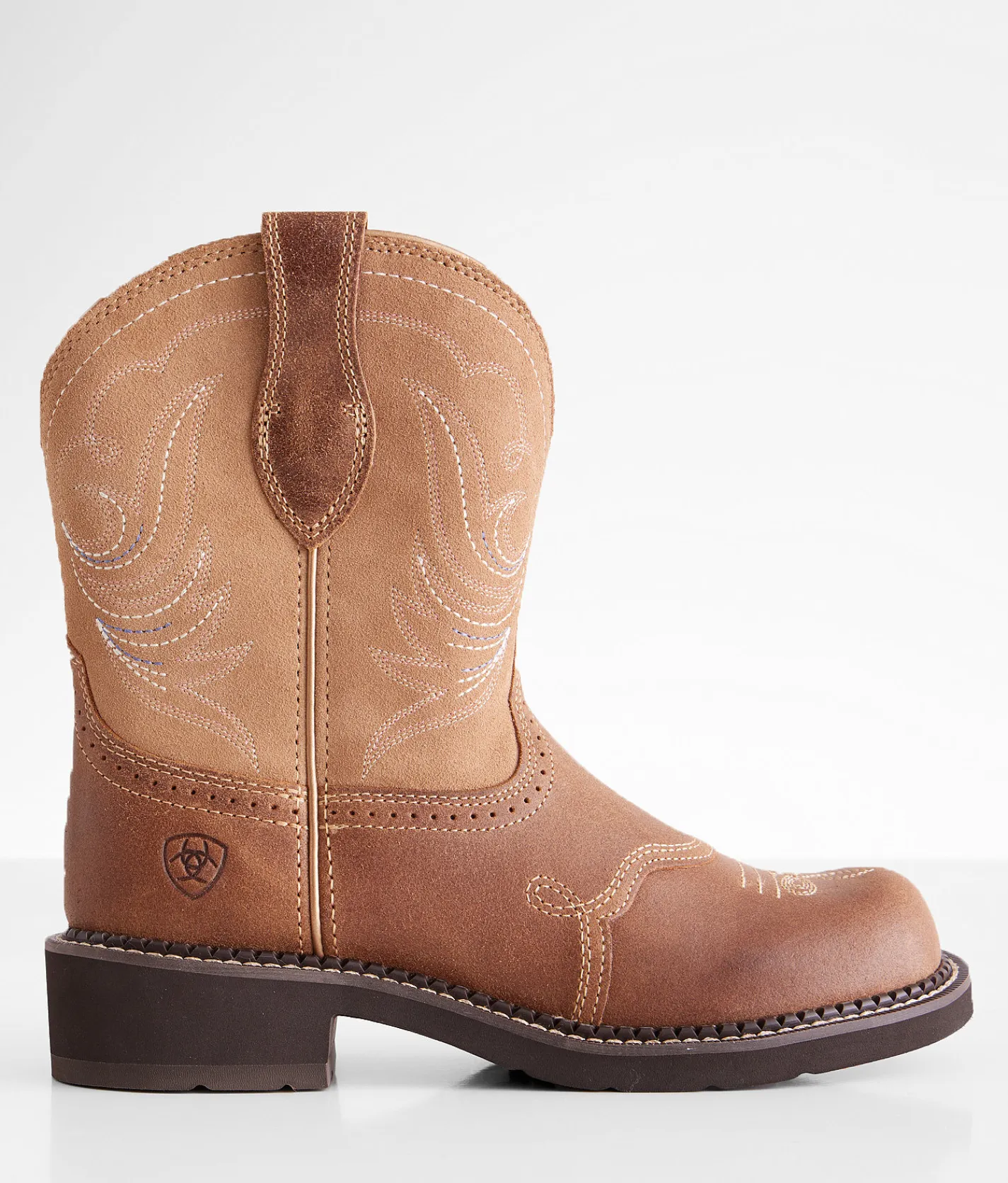 Ariat Fatbaby Heritage Dapper Leather Western Boot Wicker Walnut New