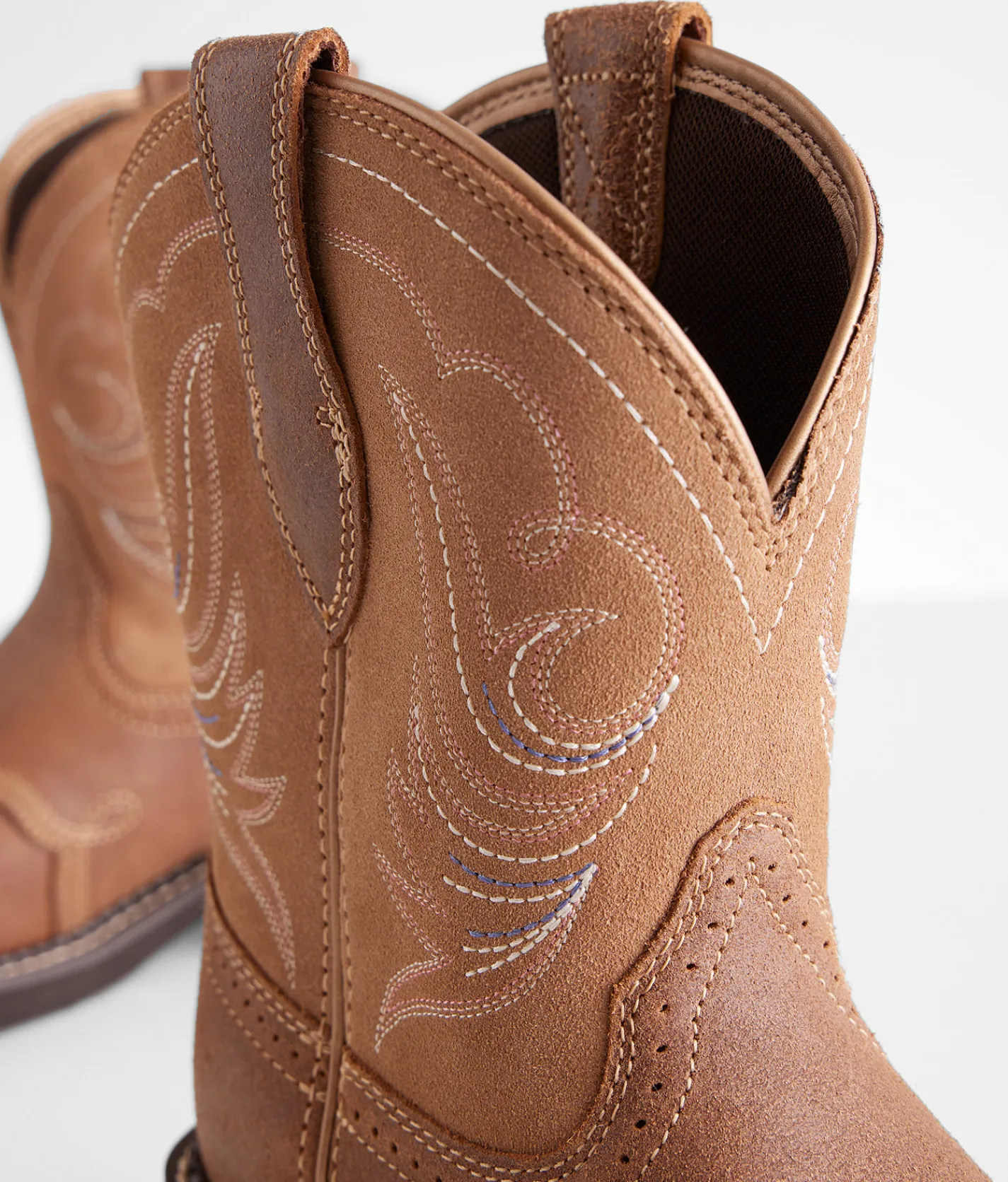 Ariat Fatbaby Heritage Dapper Leather Western Boot Wicker Walnut New