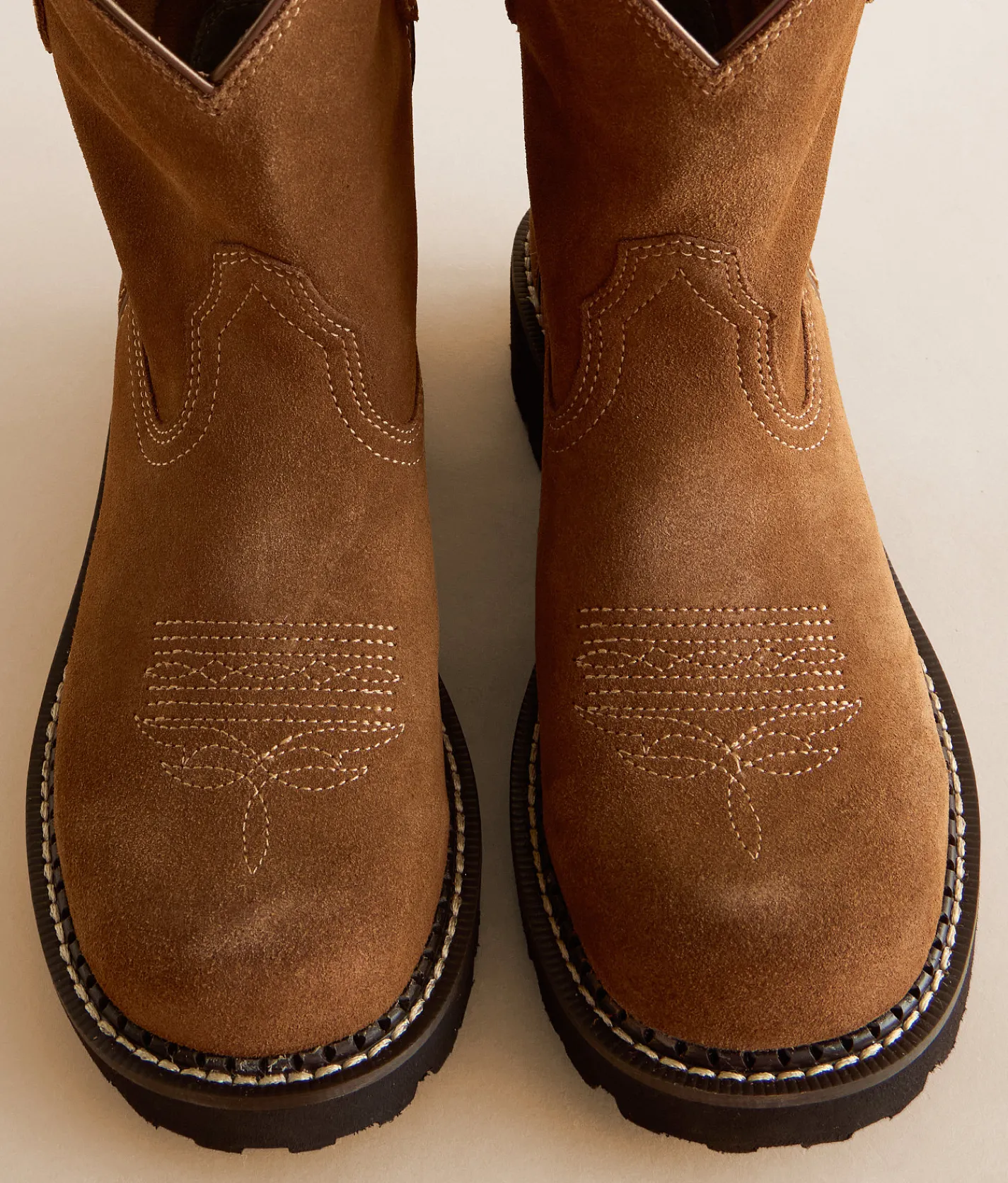 Ariat Fatbaby Slouchy Leather Western Boot Crushed Peanut Hot