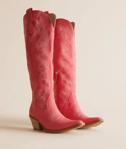 Shoes | Mi.iM Faye Western Boot Pink