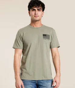 Tops|Graphic T-Shirts | Howitzer Fear None T-Shirt Steeple Grey