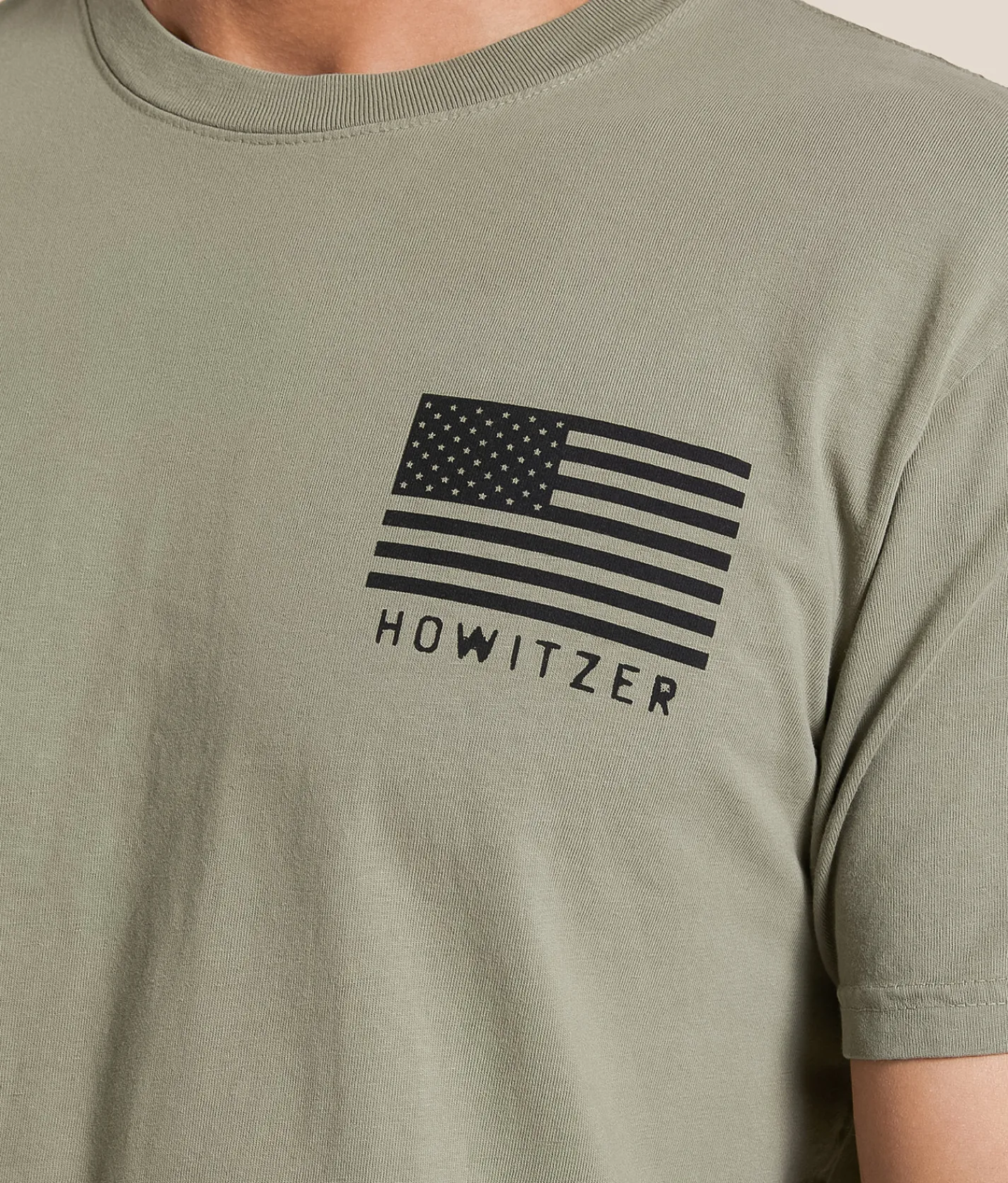 Tops|Graphic T-Shirts | Howitzer Fear None T-Shirt Steeple Grey