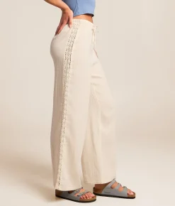 Bottoms | Billabong Feelin' Fine Wide Leg Pant Whitecap